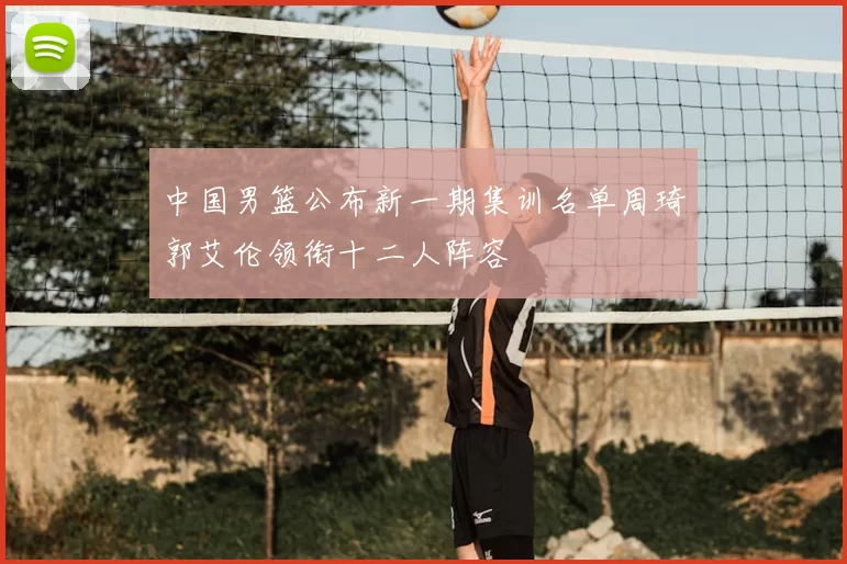 中国男篮公布新一期集训名单周琦郭艾伦领衔十二人阵容